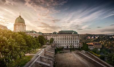 Budapest, Budai Várnegyed-stock-foto