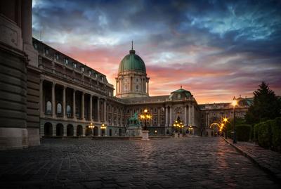 Budapest, Budai Vár-stock-foto