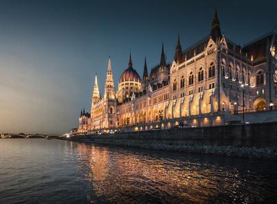 Budapest, Országház (Parlament)-stock-photo