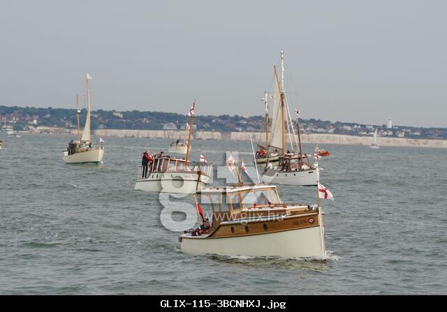 A flotilla of Little Ships sail out of Ramsgate, Kent, during the start of 'Dunkirk 85', the Association of Dunkirk Little Ships (ADLS) commemorative cruise to Dunkirk, to mark the 85th anniversary of Operation Dynamo, when the Little Ships were among those who answered the call to send small vessels to Dunkirk to help rescue some of the nearly 340,000 British, French and Belgian troops stuck there. Picture date: Wednesday May 21, 2025.