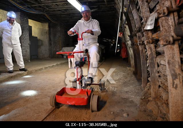 Essen, Germany. 13th June, 2025. Peter Schrimpf, CEO of RAG, stands in the Heinrich colliery, one of RAG's dewatering sites. Credit: Federico Gambarini/dpa/Alamy Live News