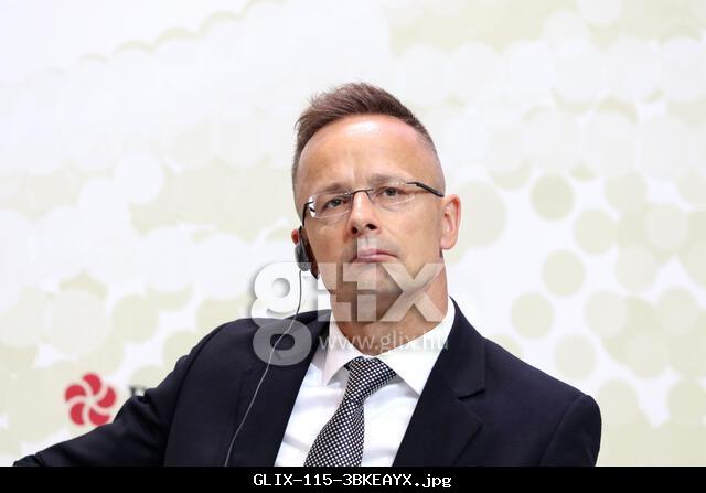 Saint Petersburg, Russia. 19th June, 2025. Peter Szijjarto, Minister of Foreign Affairs and Trade of Hungary seen during The Global Energy Market: Seeking a Balance between Producer and Consumer Interests session of the XXVIII St. Petersburg International Economic Forum at the Expoforum Convention and Exhibition Center. Credit: SOPA Images Limited/Alamy Live News