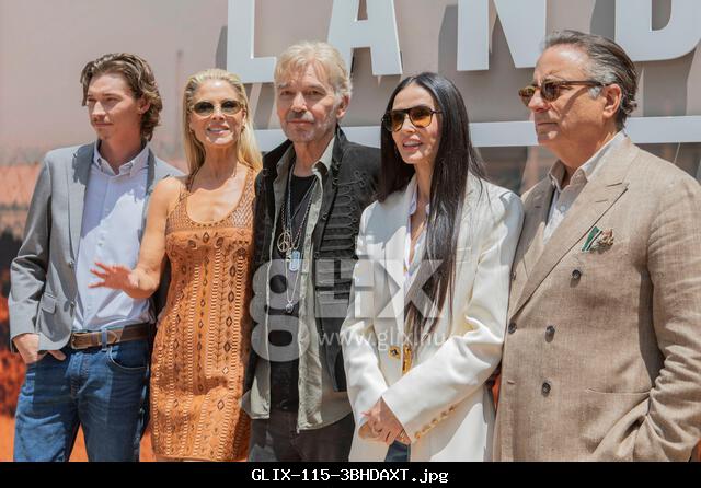 Jacob Lofland, Ali Larter, Billy Bob Thornton, Demi Moore und Andy Garcia beim Emmy For Your Consideration Event zur Paramount+ Serie 'Landman' im Saban Media Center. Los Angeles, 08.06.2025