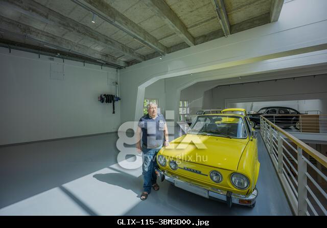 Turnov, Czech Republic. 24th June, 2025. Entrepreneur Jindrich Svoboda (photo) transformed former first-republic cinema in Turnov into the Automotive Veterans Gallery, Turnov, Semily district, Liberec Region, June 24, 2025. Credit: Radek Petrasek/CTK Photo/Alamy Live News