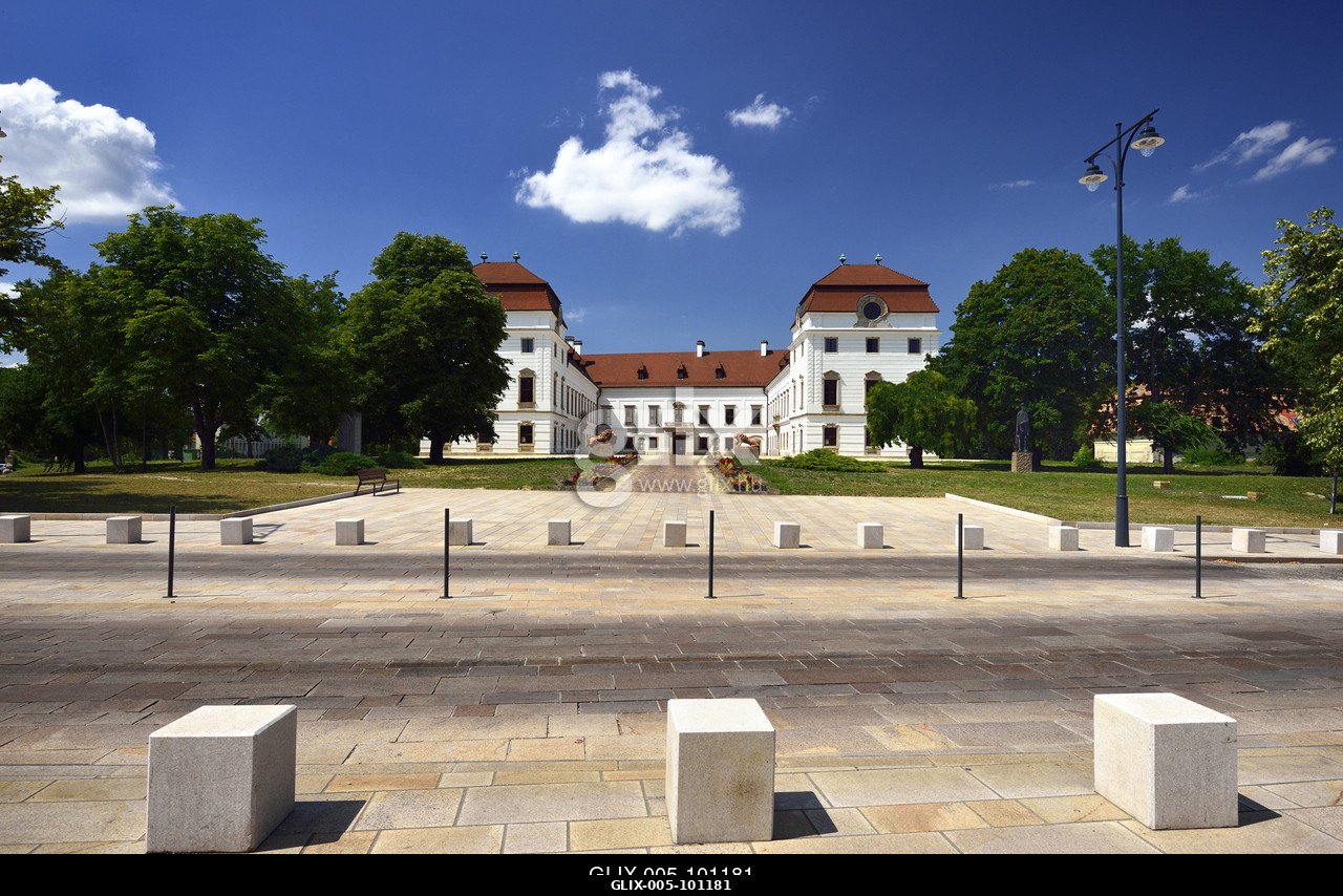 A barokk Esterházy-kastély az egykori vár alapjainak felhasználásával épült fel. Ma itt található Pápa városi könyvtára. A kastély parkja (Várkert)...