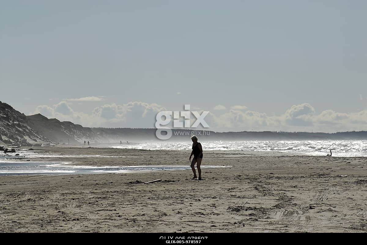 Északi-tenger Skagen közelében, Jütland, Dánia, Európa