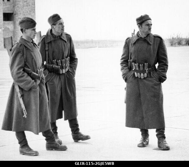 BUDAPEST 1956-11-01 Az 1956-os magyar forradalom. Szabadságharcosok és katonák Budapesten. Fotó: Folke Hellberg / DN / TT 23-as kód
