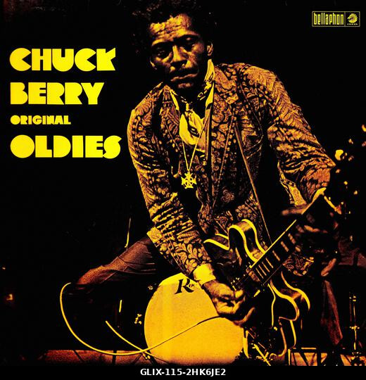 Vintage bakelitlemez borító - Berry, Chuck - Eredeti Oldies - D - 1974