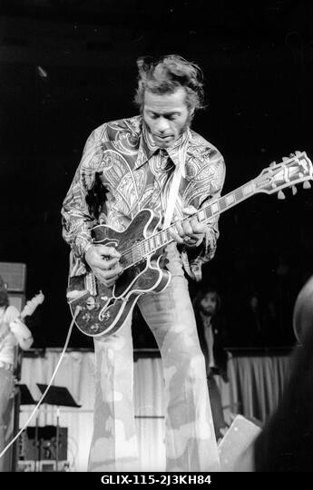 Chuck Berry és Bo Diddley élőben a Nassua Coliseumban, New Yorkban, 1972-ben. Fotó: Jeffrey Mayer / Rock Negatives / MediaPunch