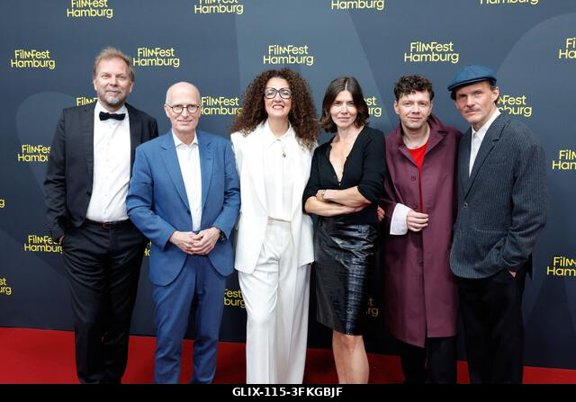 Hamburg, Germany. 24th Sep, 2026. Helge Albers (left to right), Managing Director of MOIN Filmförderung Hamburg/Schleswig-Holstein; Peter Tschentsc...