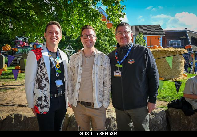 Alton, Egyesült Királyság. 2026. szeptember 26. A Scarefest megnyitó estéje az Alton Towersben, ahol ijesztő labirintus karakterek, előadók és a ha...