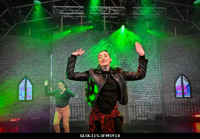 Alton, Egyesült Királyság. 2026. szeptember 26. A Scarefest megnyitó estéje az Alton Towersben, ahol ijesztő labirintus karakterek, előadók és a ha...
