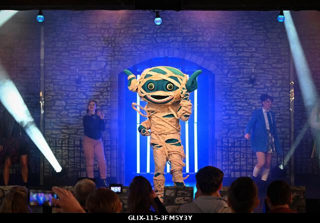 Alton, Egyesült Királyság. 2026. szeptember 26. A Scarefest megnyitó estéje az Alton Towersben, ahol ijesztő labirintus karakterek, előadók és a ha...