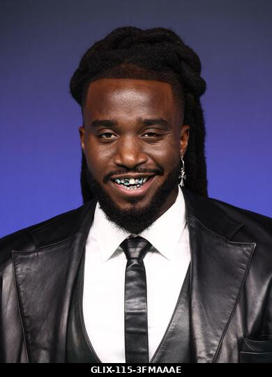 Los Angeles, Egyesült Államok. 2026. szeptember 27. Shaboozey a 2026-os MTV Video Music Awards díjátadón, amelyet a Peacock Színházban tartottak a...
