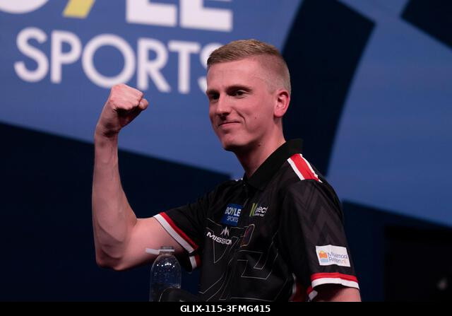 Leicester, Egyesült Királyság. 2026. szeptember 28. Wessel Nijman, miután legyőzte Rob Crosst a 2026-os Boyle Sports World Grand Prix-n a Mattioli...