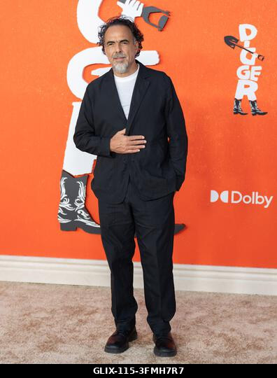 Los Angeles, USA. Sep. 28, 2026. Mexican filmmaker Alejandro G. Iñárritu arrives on the red carpet premiere of Digger at the Directors Village in W...