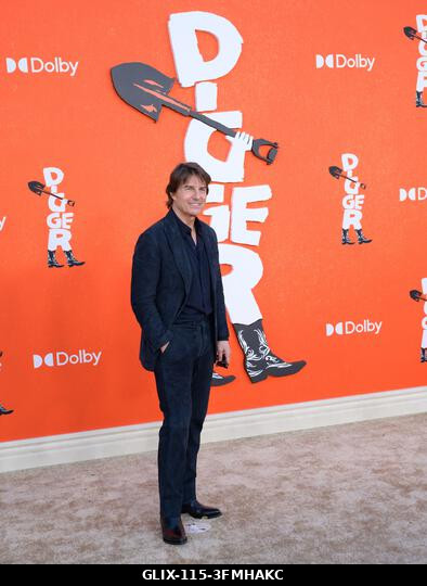 LOS ANGELES, USA. 2026. szeptember 28.: Tom Cruise a „Digger” premierjén a Directors Village-ben. Fotó: Paul Smith/Featureflash