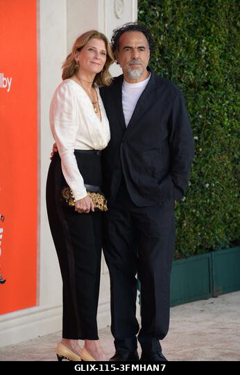 Los Angeles, USA. 2026. szeptember 28. LOS ANGELES, USA. 2026. szeptember 28.: Alejandro Gonzalez Inárritu és Maria Eladia Hagerman a "Digger" prem...