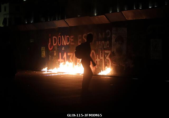 TOP PICS - MEXICO CITY, MEXICO, SEPTEMBER 26, 2026: Relatives of the 43 missing Ayotzinapa students take part in a march in Mexico City marking the...