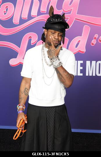 Los Angeles, Kalifornia, szeptember 30.: Ski Mask, a gödör istene a Rolling Loud: The Movie premierjén, 2026. szeptember 29-én. Forrás: AdMedia