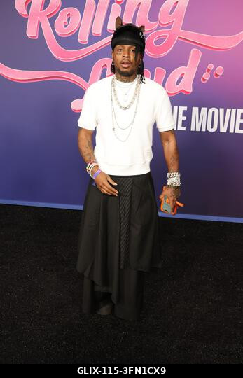 Los Angeles, Kalifornia, szeptember 30.: Ski Mask, a gödör istene a Rolling Loud: The Movie premierjén, 2026. szeptember 29-én. Forrás: AdMedia