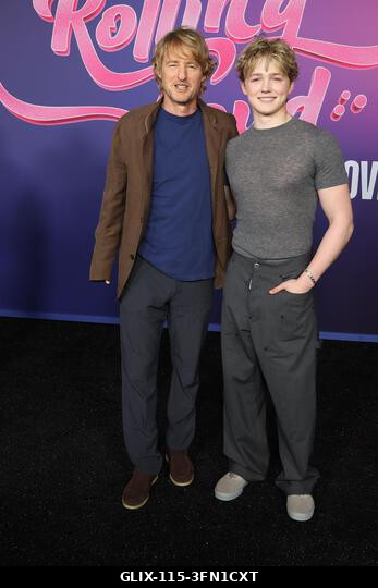 Los Angeles, Kalifornia, szeptember 30.: Christian Convery és Owen Wilson a Rolling Loud: The Movie premierjén, 2026. szeptember 29-én. Fotó: AdMedia