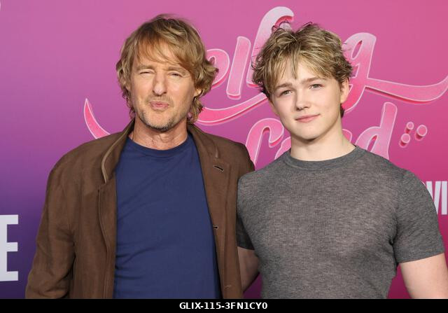 Los Angeles, Kalifornia, szeptember 30.: Christian Convery és Owen Wilson a Rolling Loud: The Movie premierjén, 2026. szeptember 29-én. Fotó: AdMedia