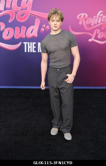 Los Angeles, Kalifornia, szeptember 30.: Christian Convery a Rolling Loud: The Movie premierjén, 2026. szeptember 29-én. Fotó: AdMedia