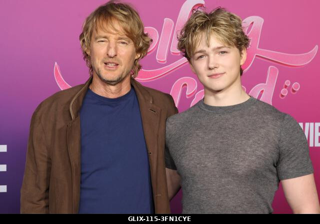 Los Angeles, Kalifornia, szeptember 30.: Christian Convery és Owen Wilson a Rolling Loud: The Movie premierjén, 2026. szeptember 29-én. Fotó: AdMedia