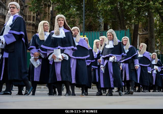 London, Egyesült Királyság. 2026. október 1. A kerületi bíróság bírái és a jogi szakma képviselői vallási istentisztelettel ünneplik a jogi év kezd...