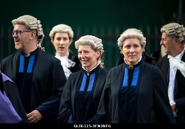 London, Egyesült Királyság. 2026. október 1. A kerületi bíróság bírái és a jogi szakma képviselői vallási istentisztelettel ünneplik a jogi év kezd...