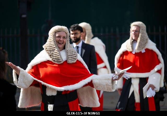 London, Egyesült Királyság. 2026. október 1. A Legfelsőbb Bíróság bírái és a jogi szakma képviselői vallási szertartással ünneplik a jogi év kezdet...