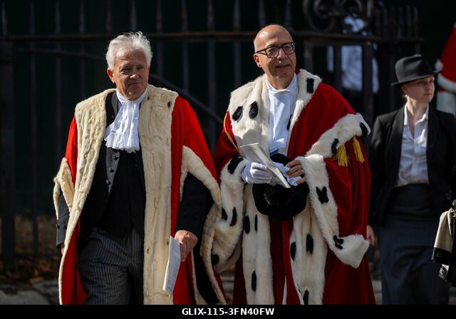 London, Egyesült Királyság. 2026. október 1. A Legfelsőbb Bíróság bírái és a jogi szakma képviselői vallási szertartással ünneplik a jogi év kezdet...