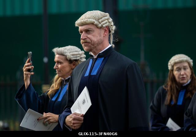 London, Egyesült Királyság. 2026. október 1. A kerületi bíróság bírái és a jogi szakma képviselői vallási istentisztelettel ünneplik a jogi év kezd...