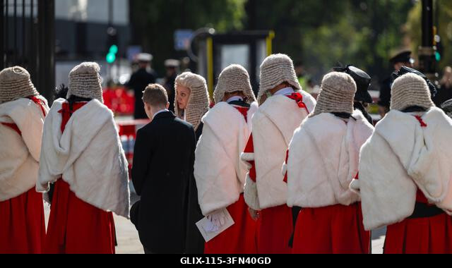 London, Egyesült Királyság. 2026. október 1. A Legfelsőbb Bíróság bírái és a jogi szakma képviselői vallási szertartással ünneplik a jogi év kezdet...