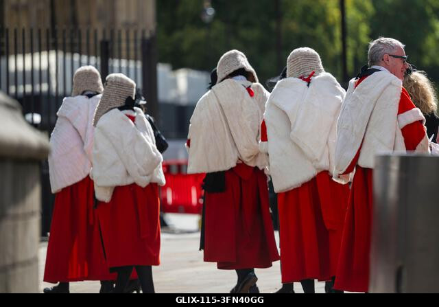 London, Egyesült Királyság. 2026. október 1. A Legfelsőbb Bíróság bírái és a jogi szakma képviselői vallási szertartással ünneplik a jogi év kezdet...