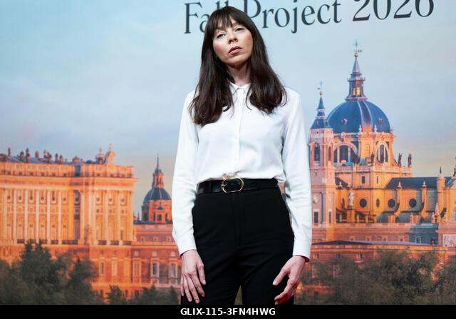 Madrid, Spanyolország. 2026. október 1. Alexi Wasser színésznő pózol a fotózáson új filmjének forgatásán, amelyet a spanyol fővárosban terveznek fo...