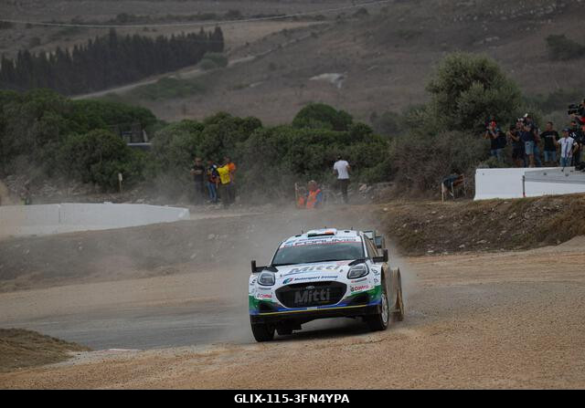 akcióban a FIA WRC RALY ITALIA SARDEGNA versenyen Algheróban, Olaszországban 2026. október 1-4-én.