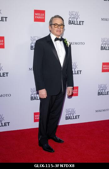 New York, Egyesült Államok. 2026. október 1. Matthew Broderick részt vesz a New York City Ballet 2026 őszi gáláján a David H. Koch Színházban, a Li...