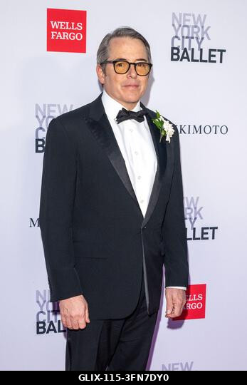 New York, Egyesült Államok. 2026. október 1. Matthew Broderick részt vesz a New York City Ballet 2026 őszi gáláján a David H. Koch Színházban, a Li...