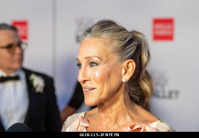 New York, Egyesült Államok. 2026. október 1. Sarah Jessica Parker részt vesz a New York City Ballet 2026 őszi gáláján a David H. Koch Színházban, a...