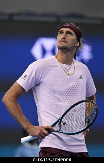 Peking, Kína. 2026. október 4. Alexander Zverev a 2026-os China Open 7. napján a Nemzeti Teniszközpontban. Fotó: Meng Gao/Alamy Live News