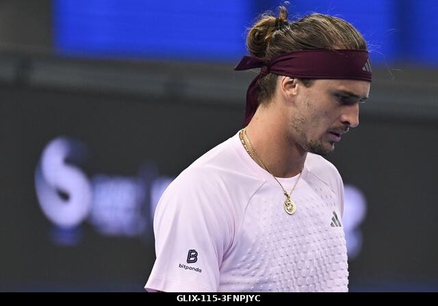 Peking, Kína. 2026. október 4. Alexander Zverev a 2026-os China Open 7. napján a Nemzeti Teniszközpontban. Fotó: Meng Gao/Alamy Live News