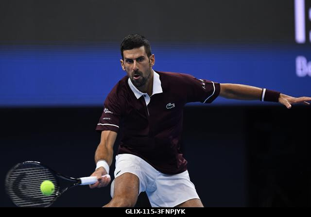 Peking, Kína. 2026. október 4. Novak Djokovic a 2026-os China Open 7. napján a Nemzeti Teniszközpontban. Fotó: Meng Gao/Alamy Live News