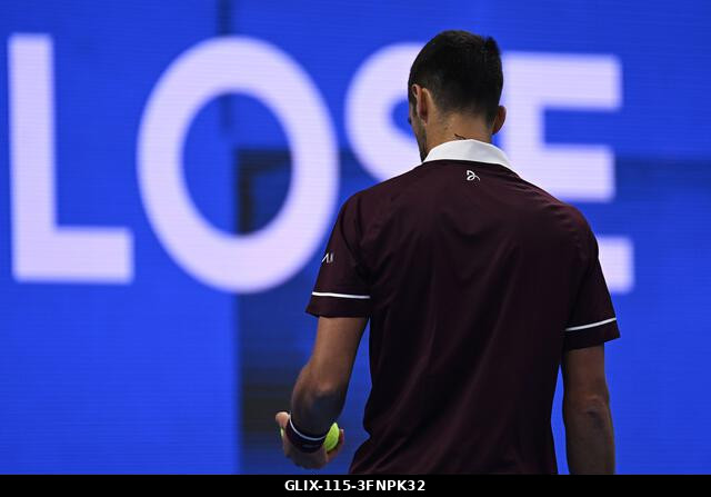 Peking, Kína. 2026. október 4. Novak Djokovic a 2026-os China Open 7. napján a Nemzeti Teniszközpontban. Fotó: Meng Gao/Alamy Live News