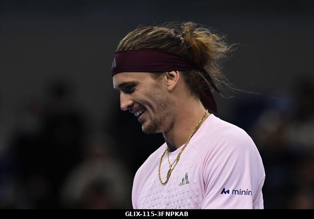 Peking, Kína. 2026. október 4. Alexander Zverev a 2026-os China Open 7. napján a Nemzeti Teniszközpontban. Fotó: Meng Gao/Alamy Live News