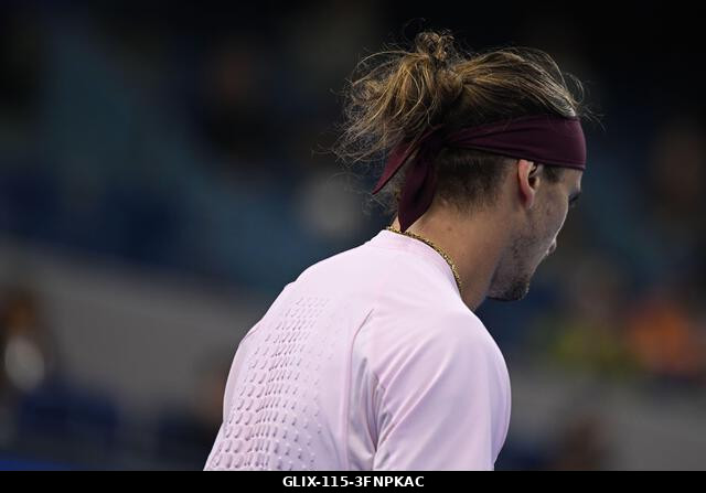 Peking, Kína. 2026. október 4. Alexander Zverev a 2026-os China Open 7. napján a Nemzeti Teniszközpontban. Fotó: Meng Gao/Alamy Live News