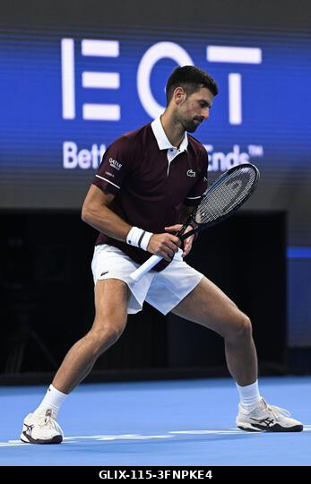 Peking, Kína. 2026. október 4. Novak Djokovic a 2026-os China Open 7. napján a Nemzeti Teniszközpontban. Fotó: Meng Gao/Alamy Live News
