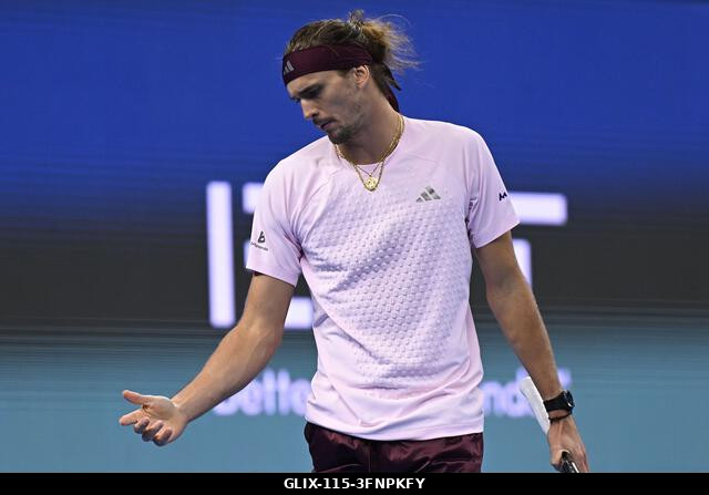 Peking, Kína. 2026. október 4. Alexander Zverev a 2026-os China Open 7. napján a Nemzeti Teniszközpontban. Fotó: Meng Gao/Alamy Live News