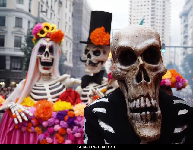 MADRID, SPAIN - October 04: Thousands of dancers paraded along Gran Vía in Madrid to kick off Spain's national festivities with the traditional His...